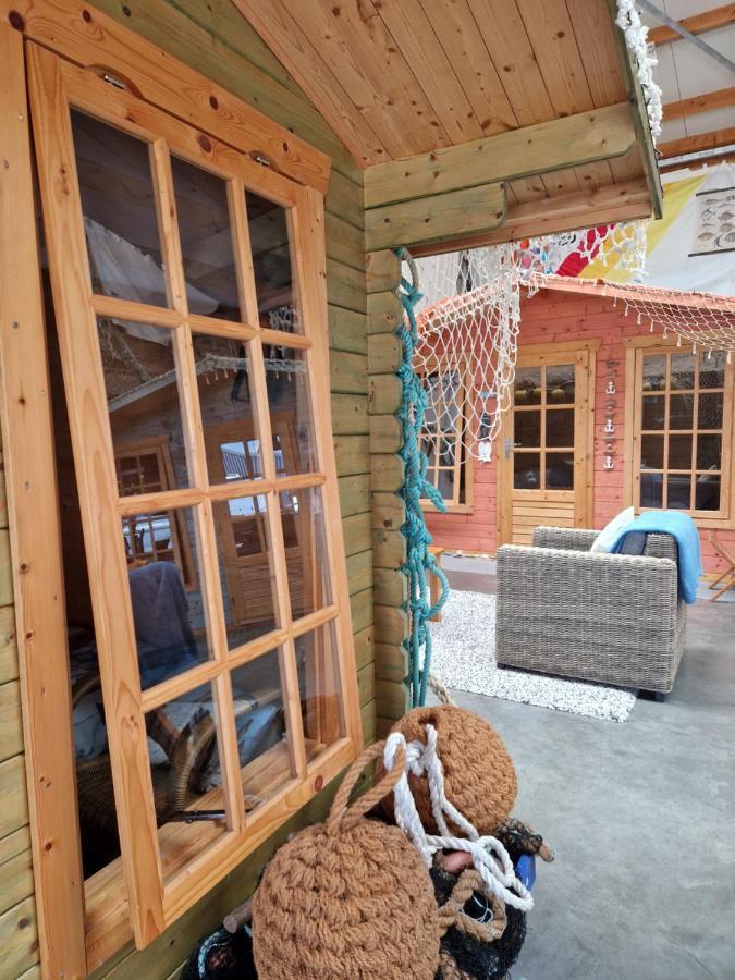 Slaaphuisjes Lauwersmeerplezier! 劳雷尔苏格 外观 照片